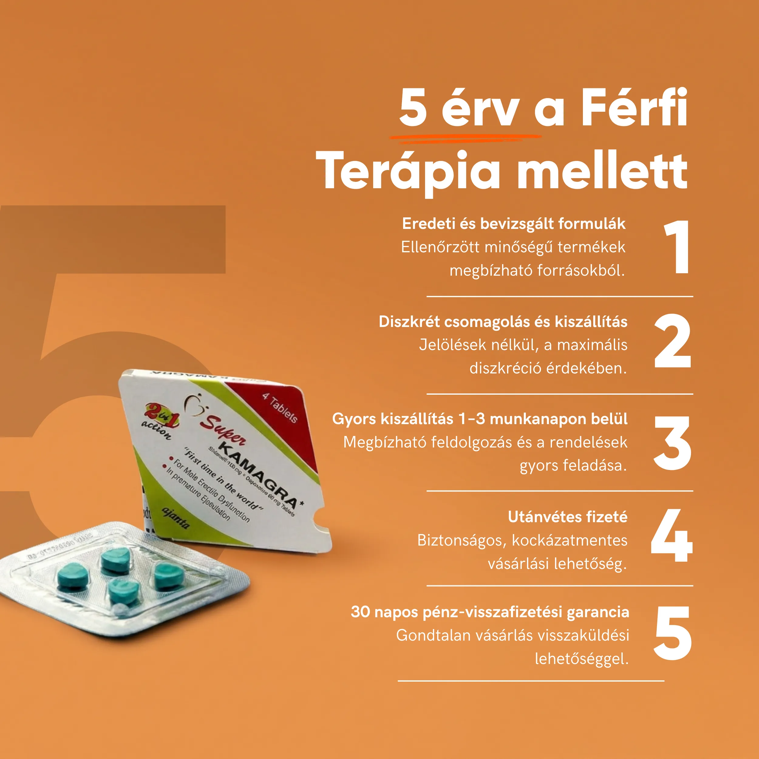 Super Kamagra tabletta - Image 2