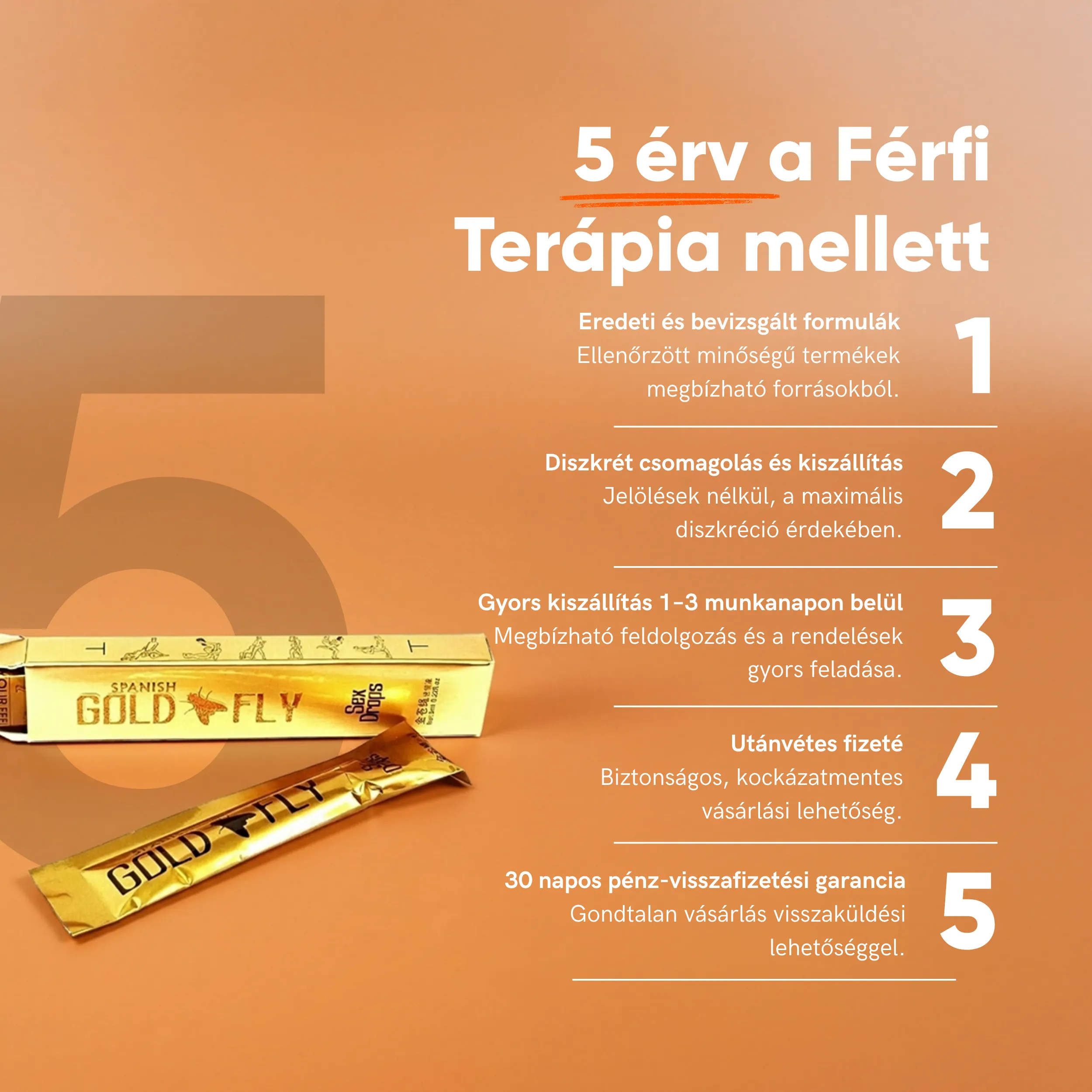 Spanyol légy – Gold Fly - Image 2
